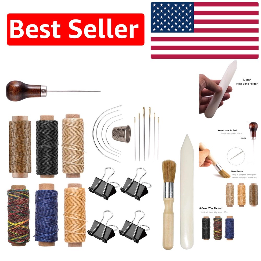 Comprehensive Bookbinding Tools Set: Perfect for School Projects & DIY Crafts