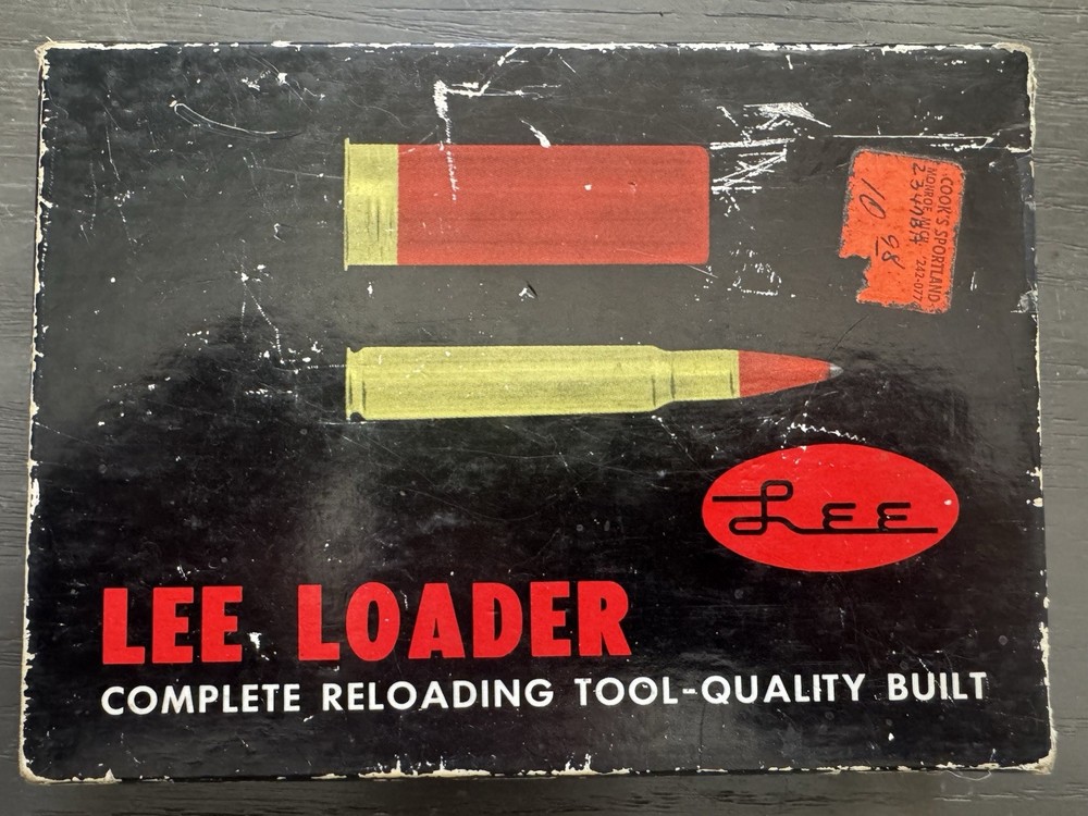 LEE LOADER Complete Reloading Tool-Quality Built Kit- 30-06 Springfield w/ inst.