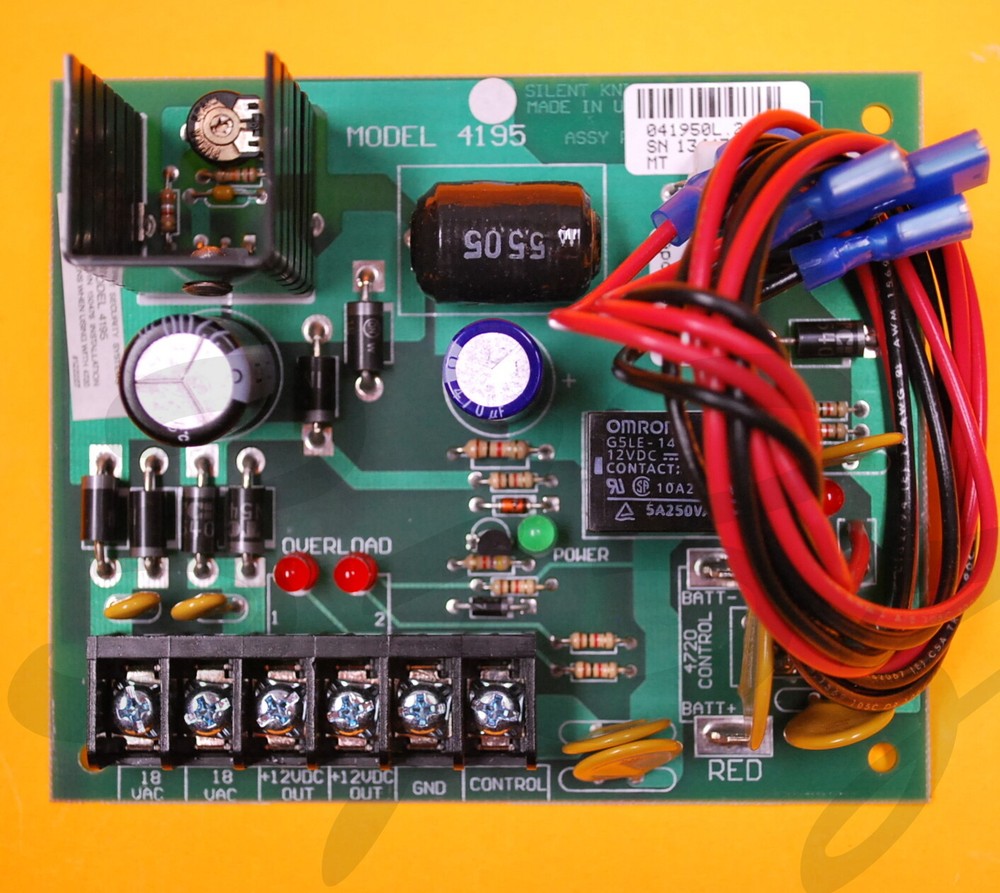 Silent Knight 4195 Auxillary Power Supply Module