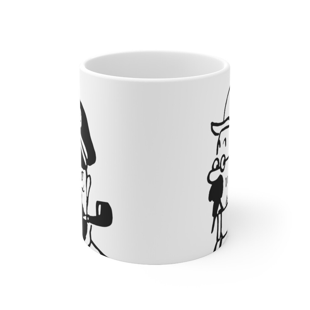 Captain Haddock & Professor Calculus Ceramic Mug 11oz