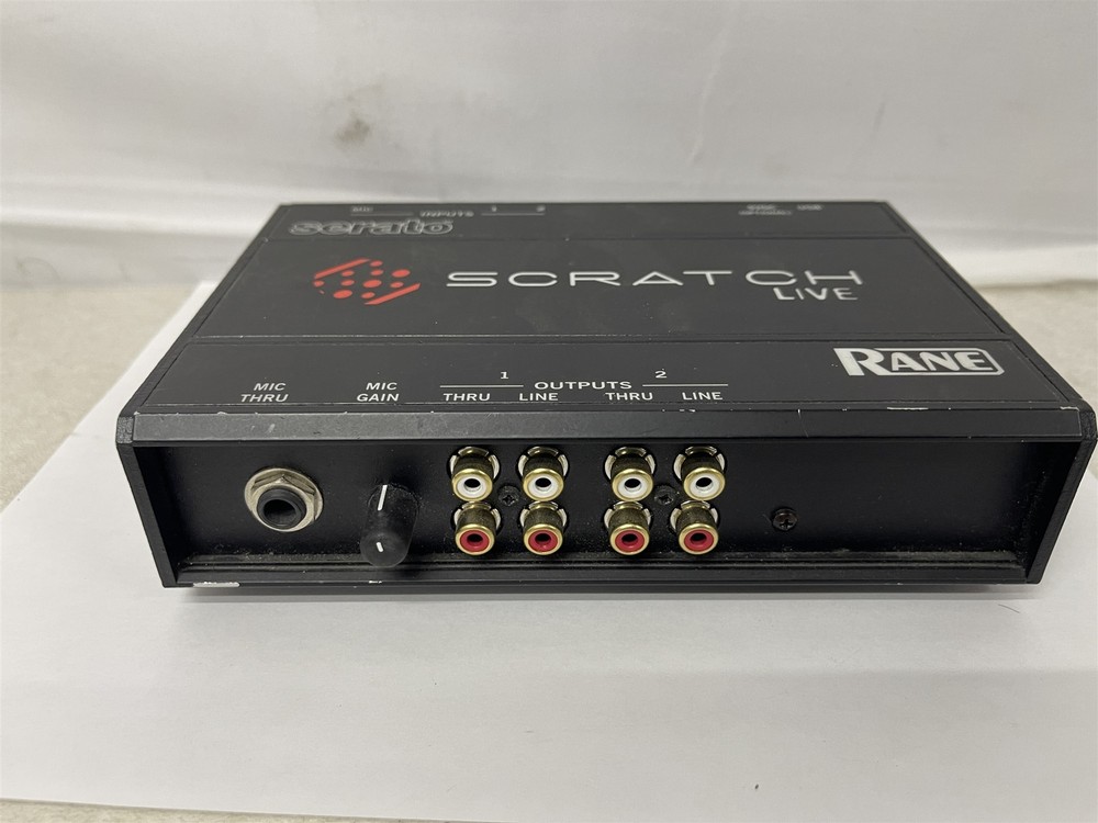 Rane Serato Scratch LIVE Computer Music Audio Interface Box NO USB or SOFTWARE
