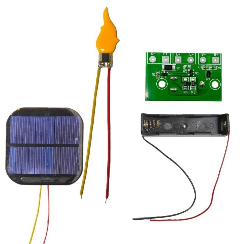 3.7V Solar Light Control Board with Flicker Effect for Decorative Purposes