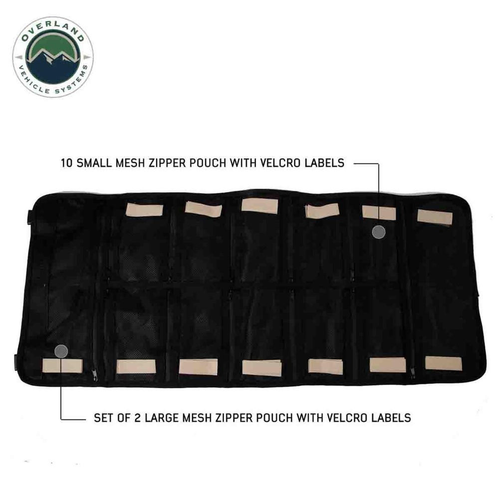 OVS CANVAS ROLLED FIRST AID BAG