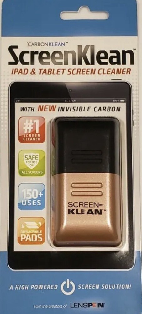 Screenklean Tablet Screen Cleaner Efficient And Durable Carbon Microfiber Techno