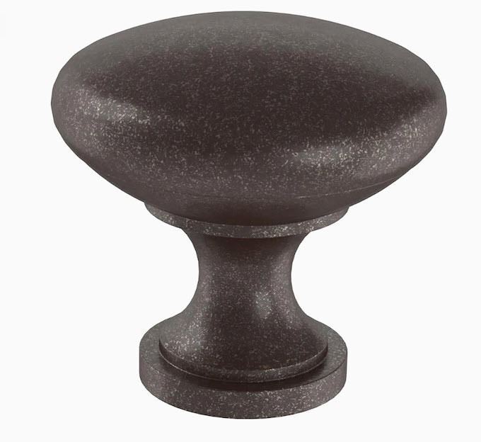 1-1/4" Round Knob Cocoa Bronze