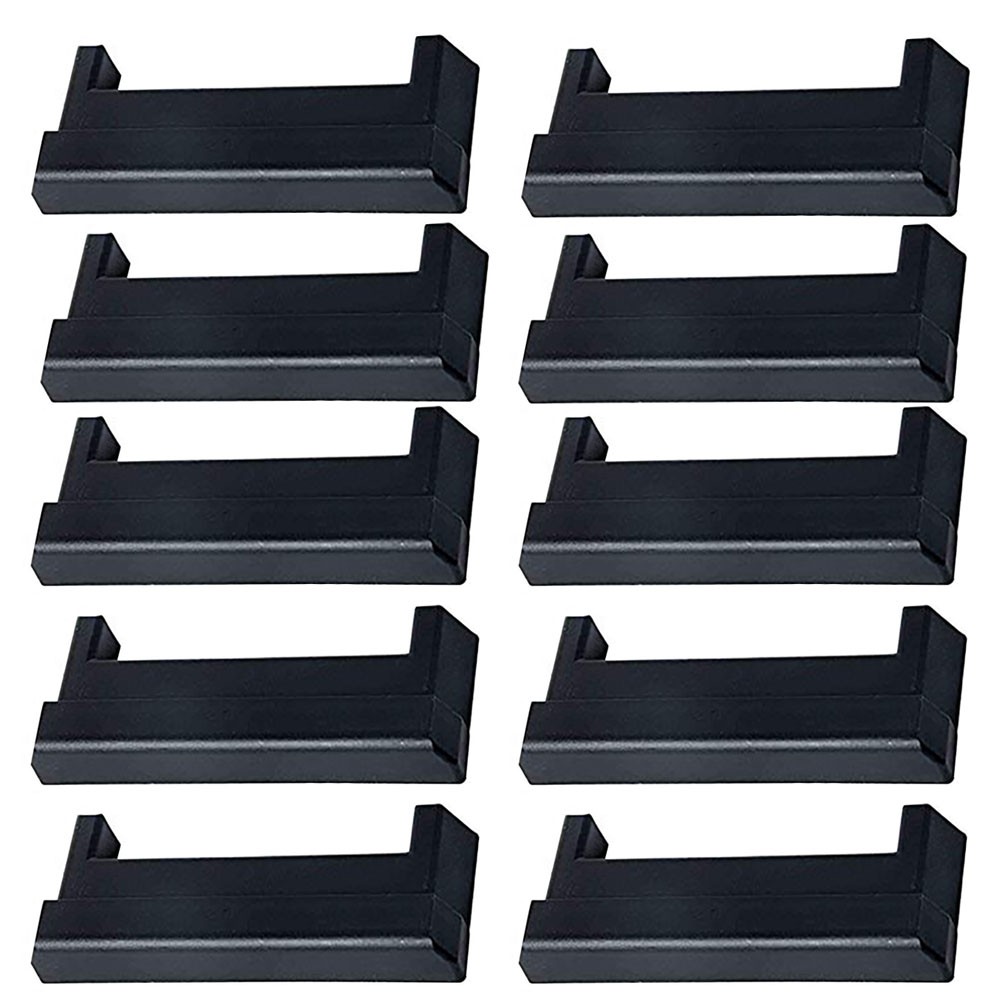 (10) E-Track Plastic End Cap for Horizontal E-Track Tie-Down Rail Systems