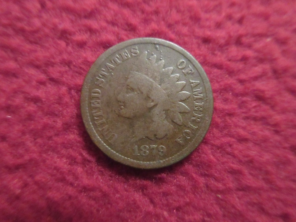 1879 DATED INDIAN CENT ORIGINAL