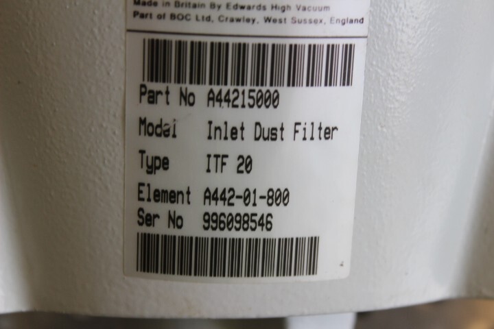 6760 Edwards A44215000 Inlet Dust Filter