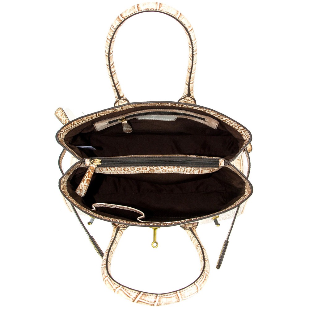 S & W Croco Leather CCW Handbag