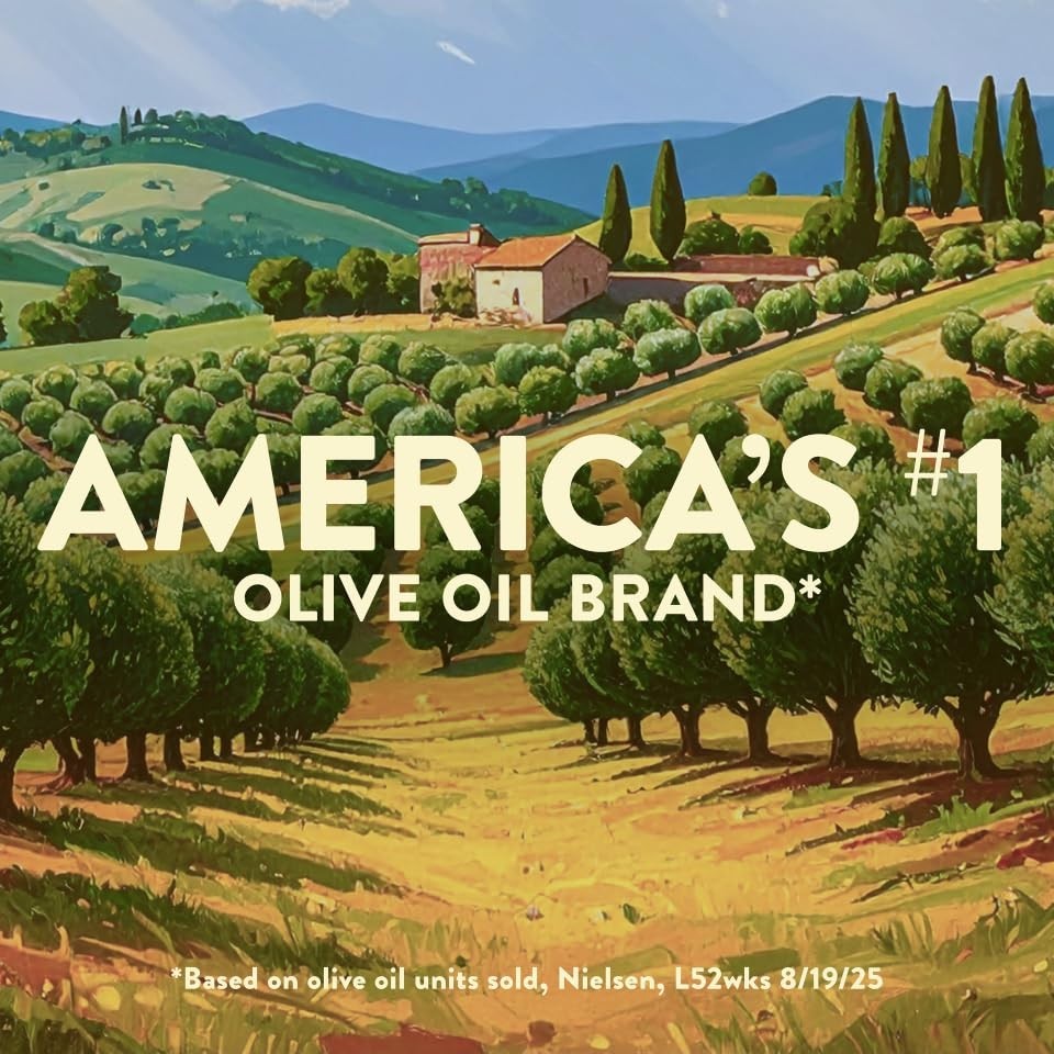 Robust Extra Virgin Olive Oil - First Cold Pressed, Polyphenol Rich, 68 Fl Oz