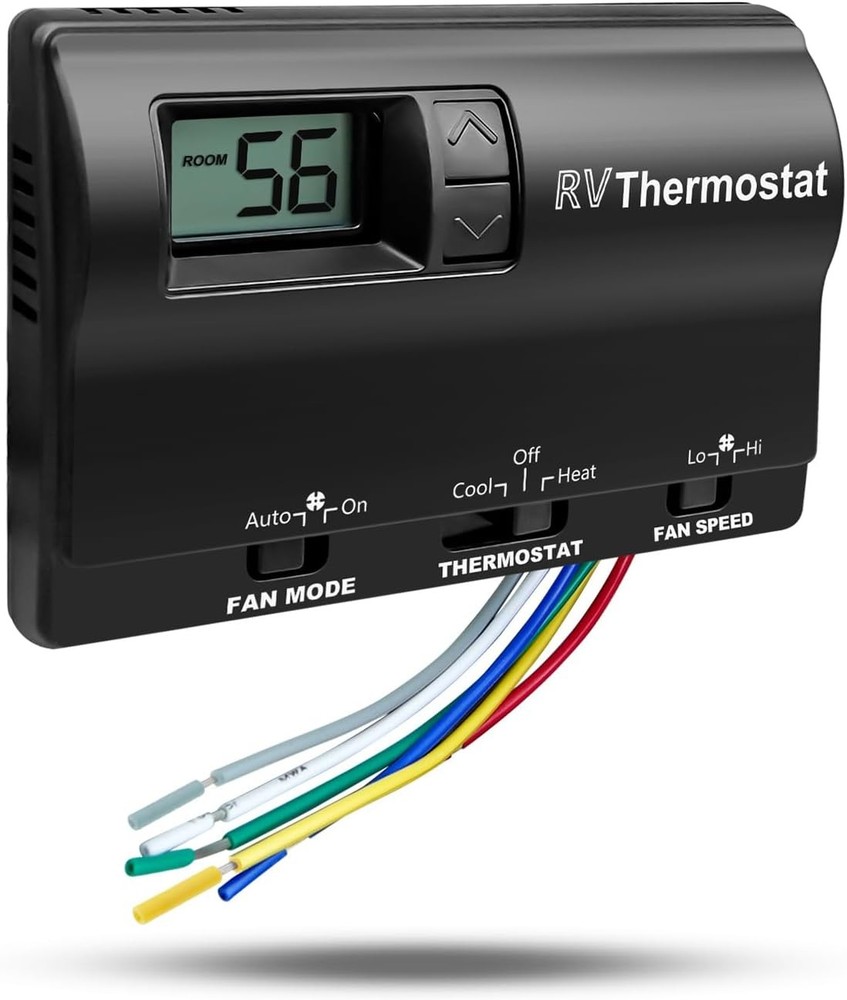 83303862 RV Digital Thermostat For Coleman Mach Air Conditioners 8330-337 Black