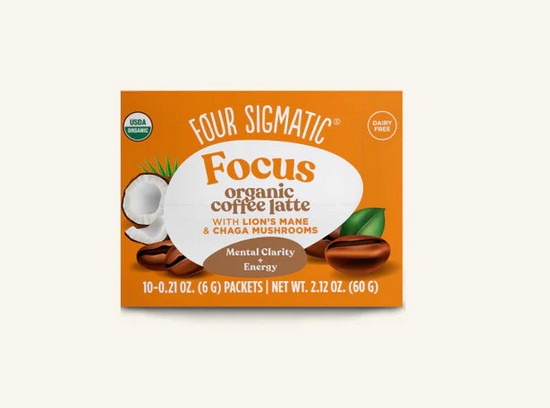 Four Sigmatic - Focus Instant Coffee Latte - 10 Packets