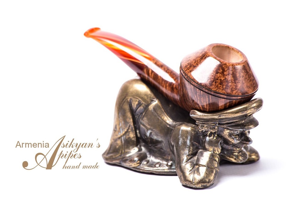Asikyan Pipe #409/24 Rhodesian Smooth Hand Made
