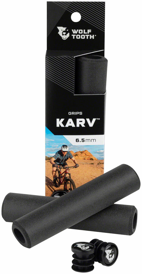 Wolf Tooth Components Karv Grips - Black