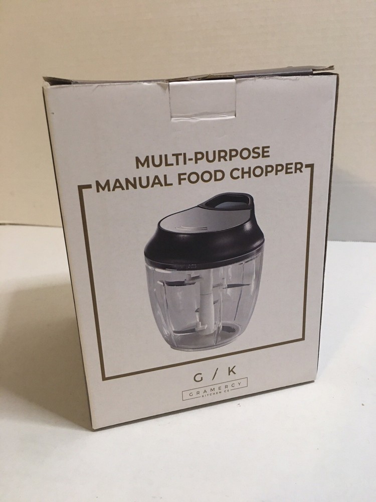 Gramercy Multi-Purpose Manual Food Chopper Mincing Processor NEW