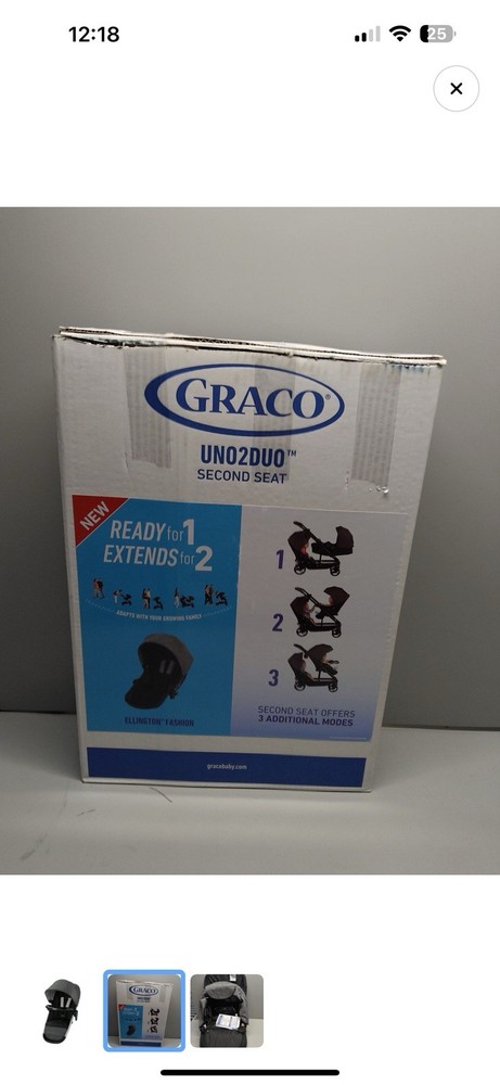Graco UNO2DUO Stroller Second Seat