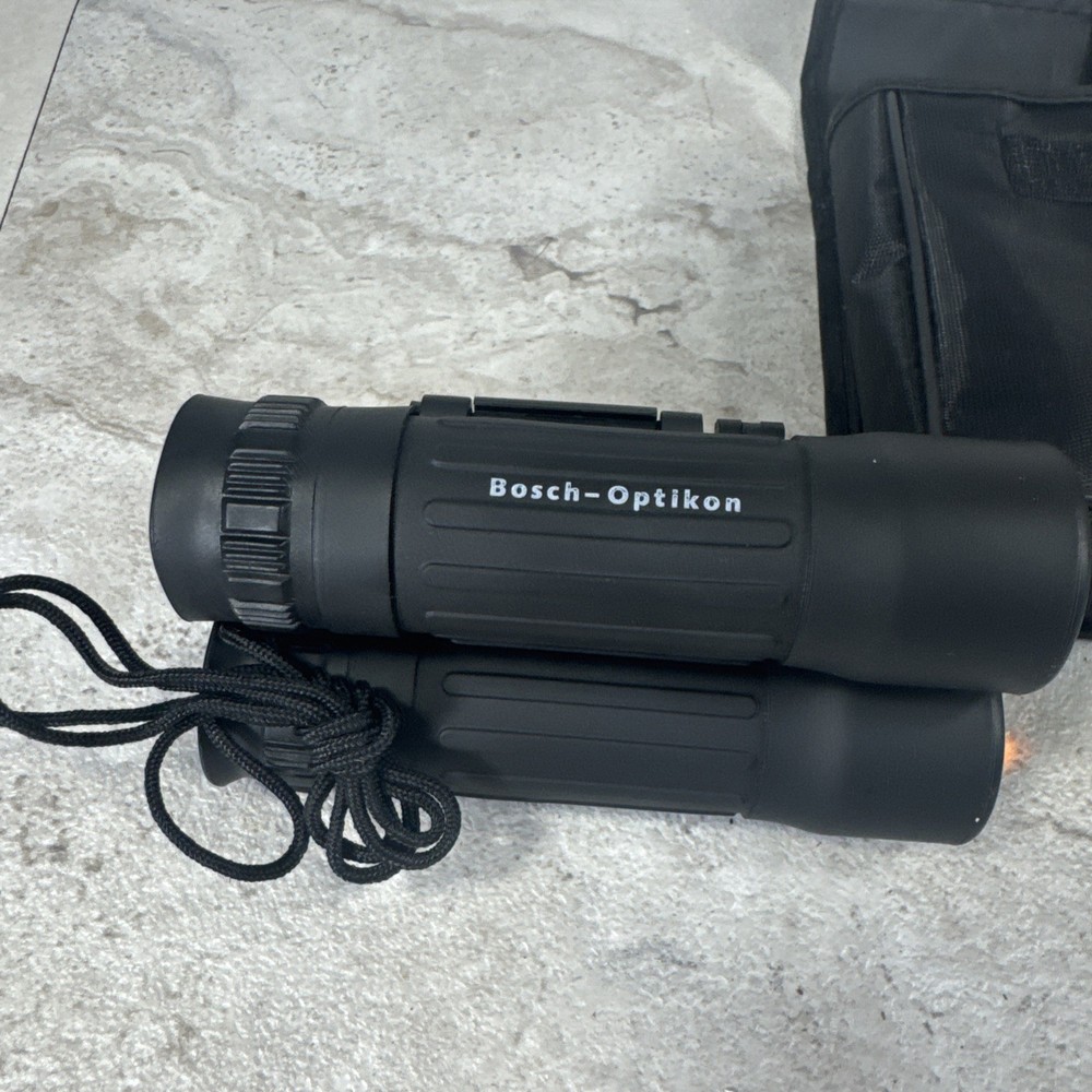 Bosch Optikon DCF 10x25 Compact Binoculars Black Nice Condition
