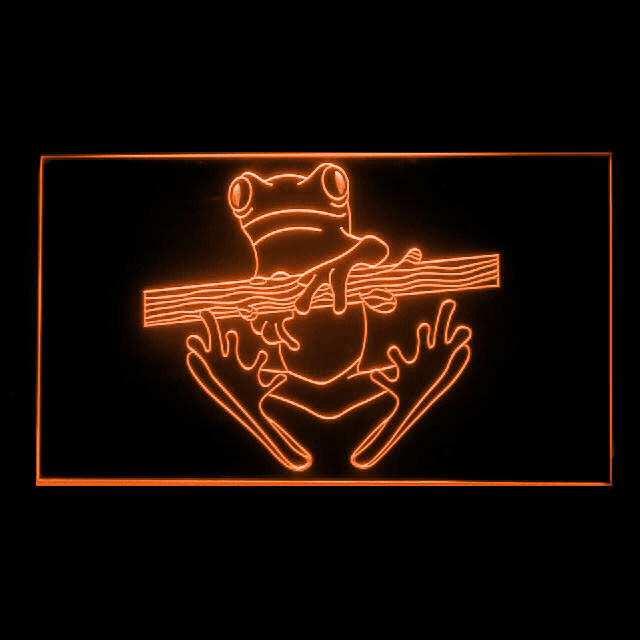 210227 Frog Toad Pet Tool Lure Beer Bar Pub Display LED Light Neon Sign