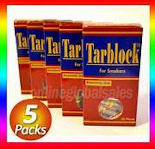 Tarblock Cigarette Filters  5 pack ( 150 filters )