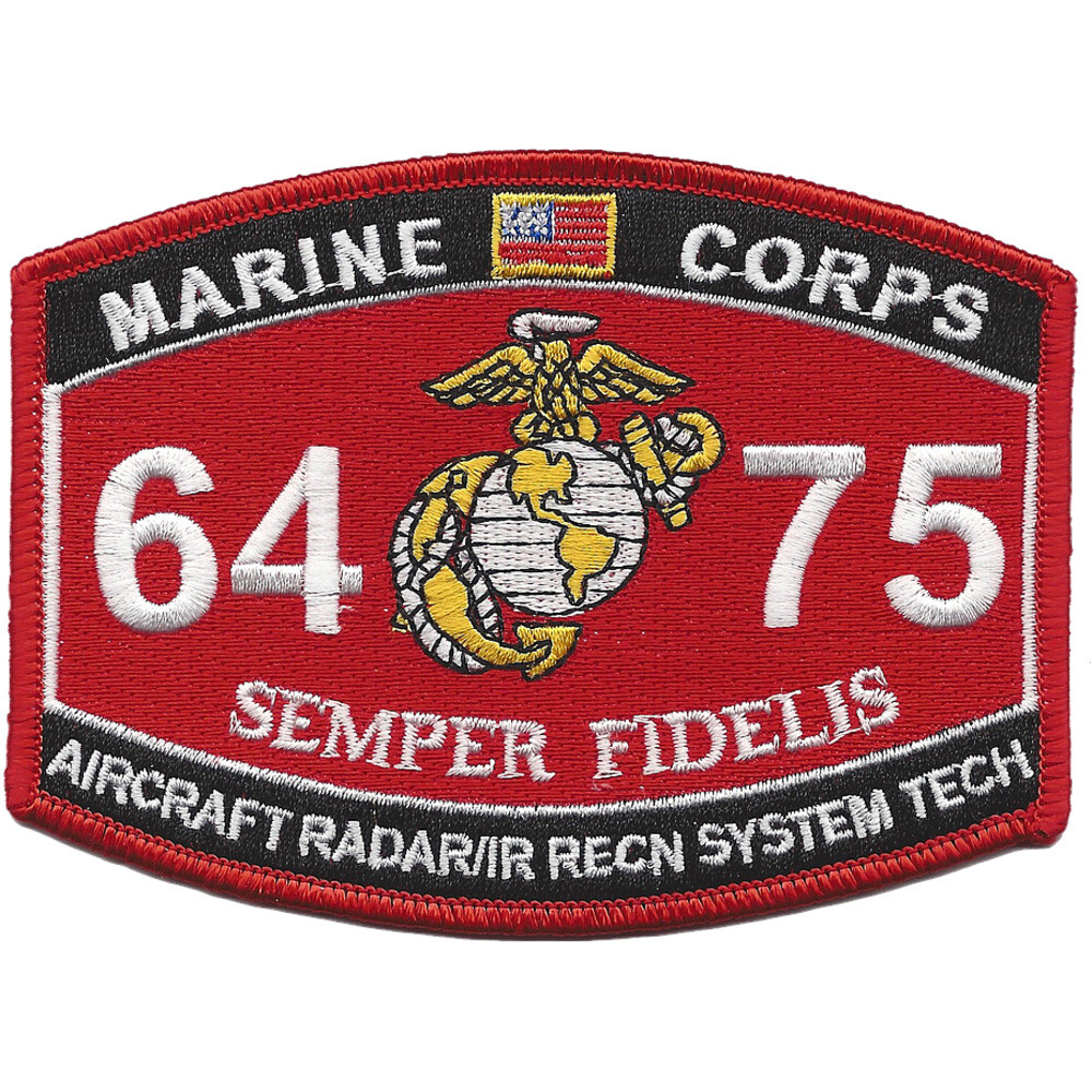 MOS 6475 Aircraft Radar, IR Recon. System Tech. Patch