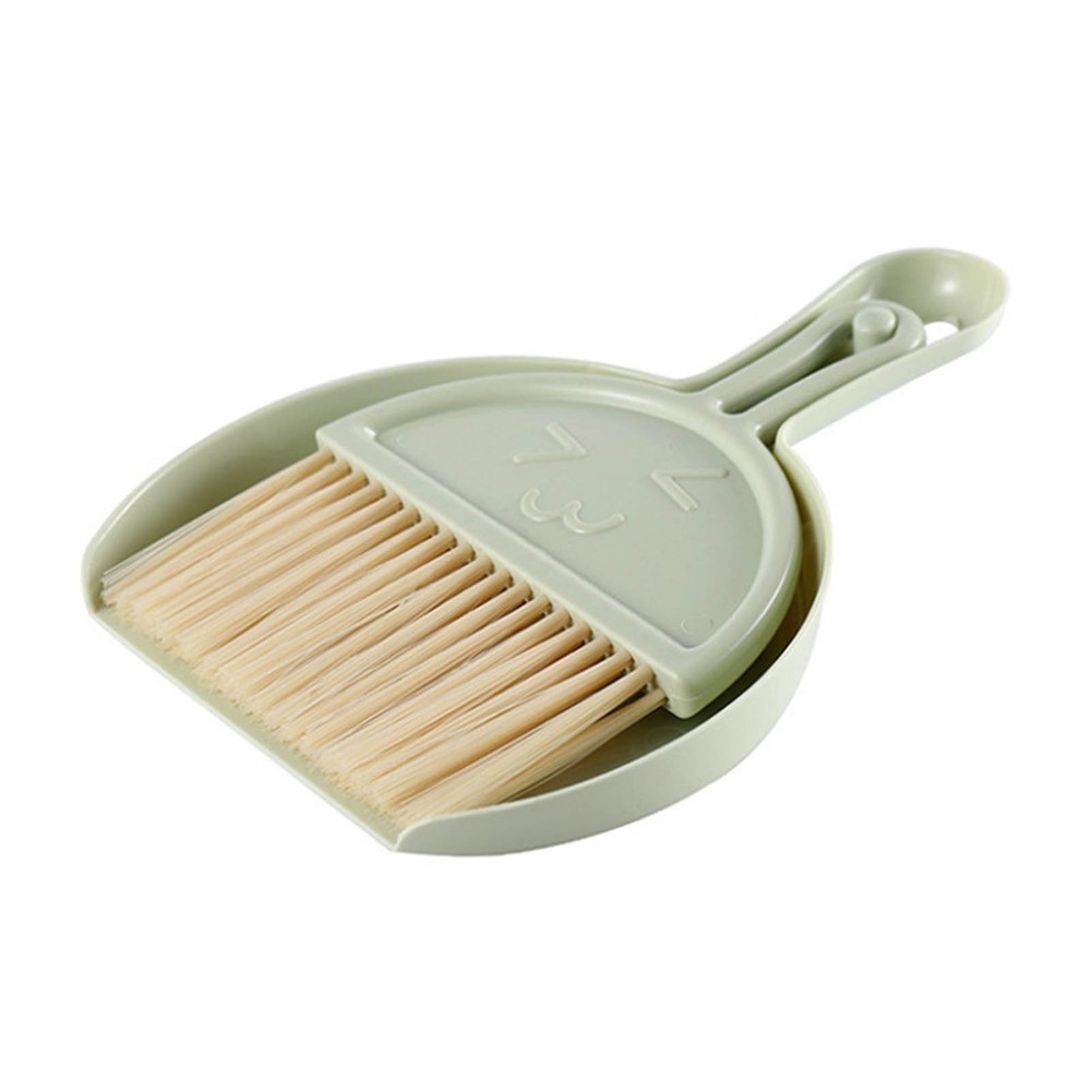 Small And Dustpan Set Mini Pan And Brush Set 2Pack Portable Handheld Brom