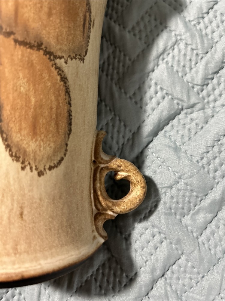 Pottery Vase 9.25” Flower