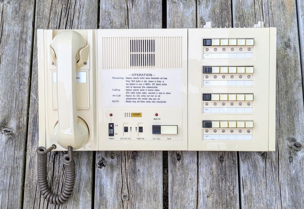 Aiphone NEM 20  CMaster Telephone Audio School Intercom System 20 Phone Lines