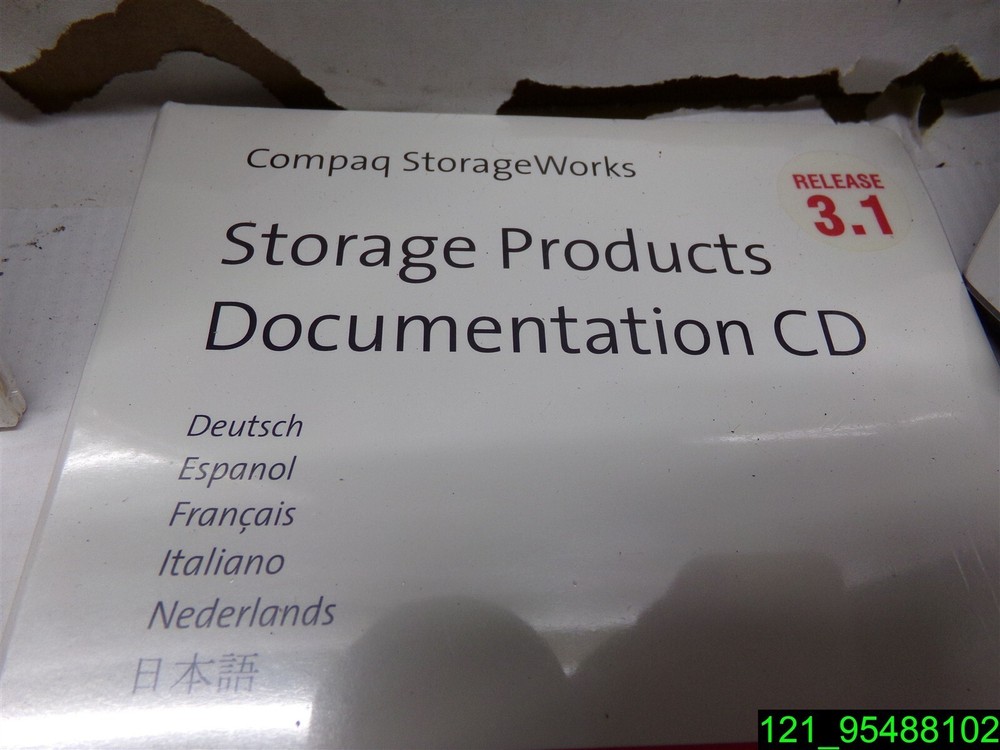 HP STORAGEWORKS MODULAR SAN ARRAY 1000 SOFTWARE AND MANUALS