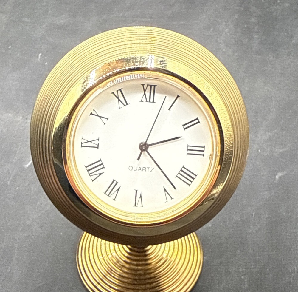 Vintage Van Cort Instruments Desktop Clock