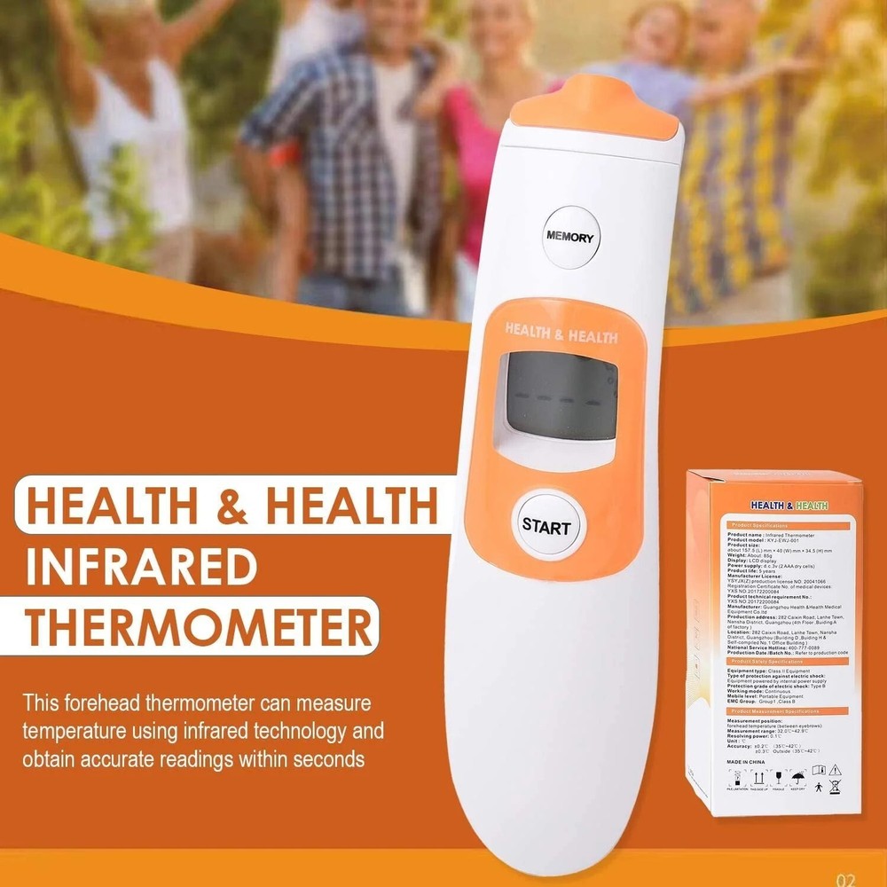 Infrared thermometer gun