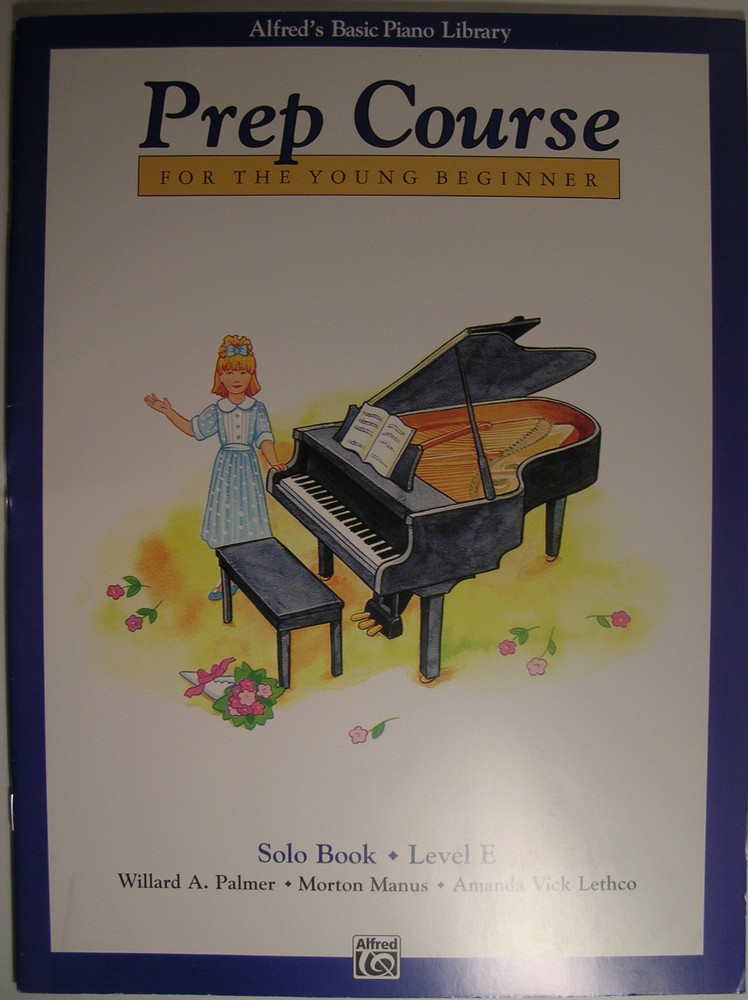 New Alfred's Basic Prep Course Young Beginner Piano Music Solo Book Level E 6295