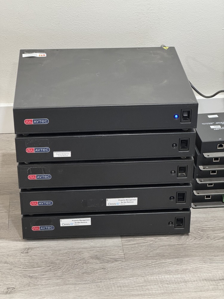 41Pcs Avtec Scout Audio Dispatch Console System