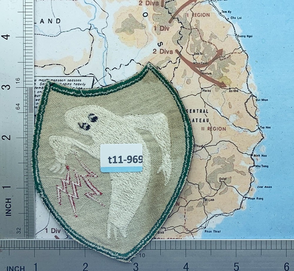 1 patch , ghost patch , 23rd special troop patch , 23rd ghost patch , t11-969