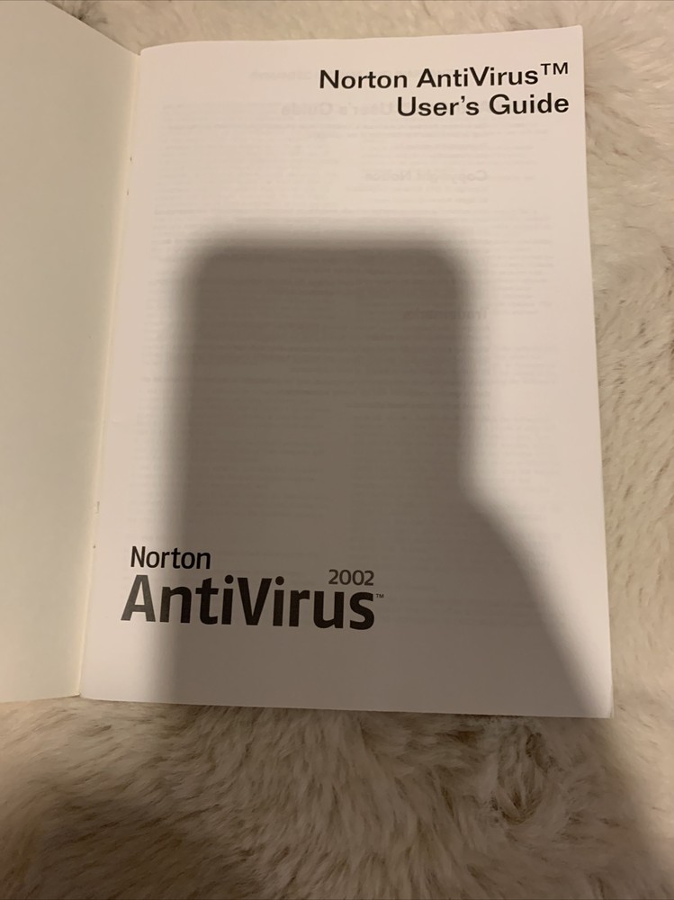 Norton Antivirus 2002 User Guide