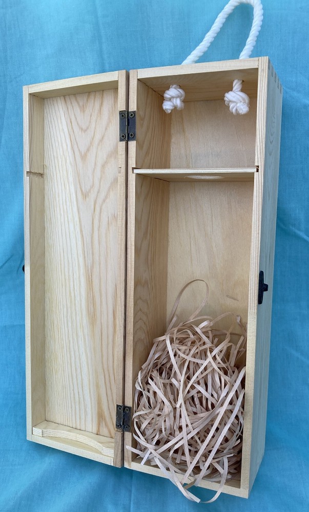 Total Wine & More Wooden Wine Box