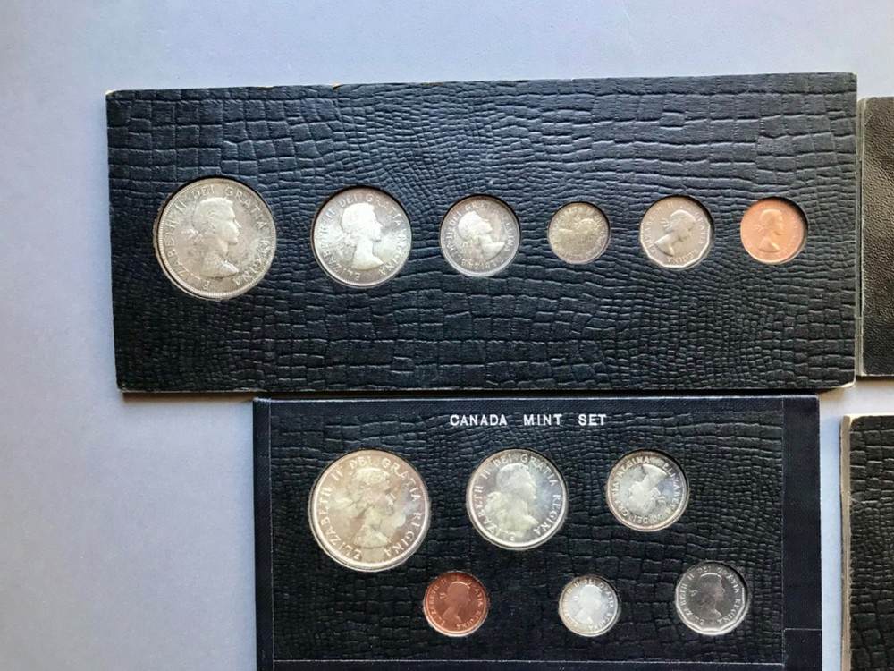 Group of (4) Canada Silver Mint Sets.