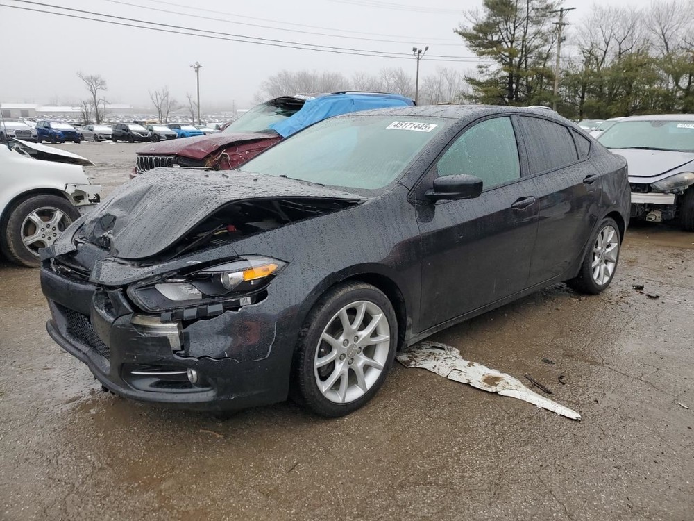 2013 Dodge Dart Display Screen OEM 594-01628 Used - Reprogramming Needed
