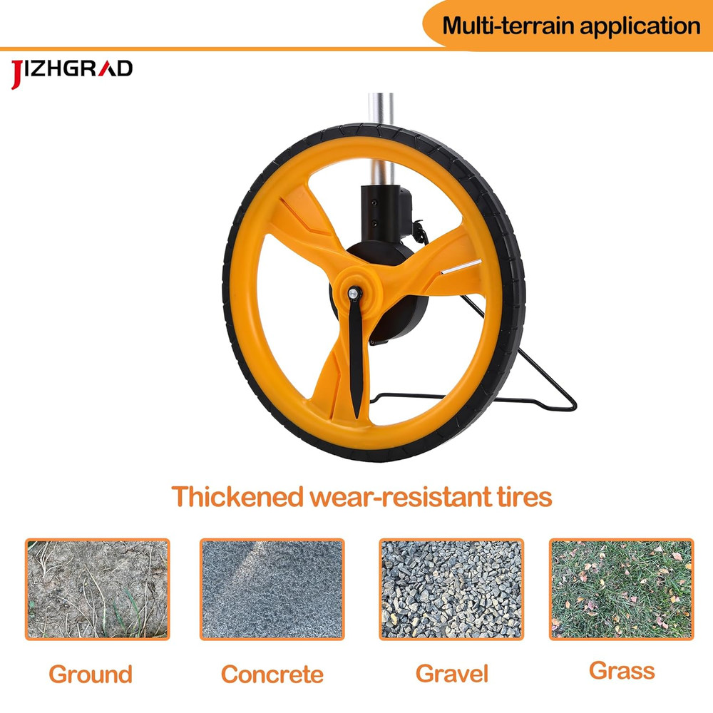 High Precision Digital Measuring Wheel 12.5'' with Rainproof Backpack