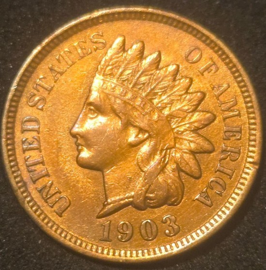1903 Indian Head Cent - GREAT LOOKING Mid-Grade Example
