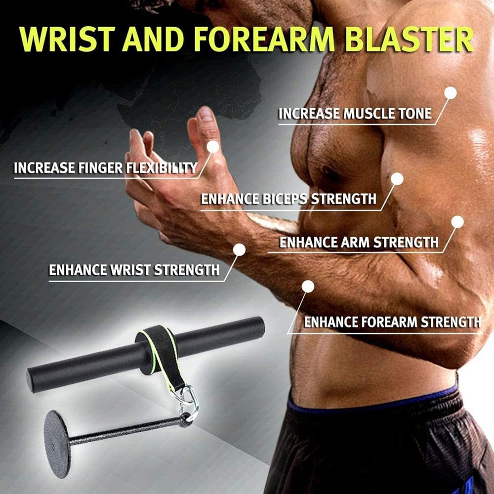 Wrist and Forearm Blaster - Wrist Roller & Forearm Roller for Training, Workout