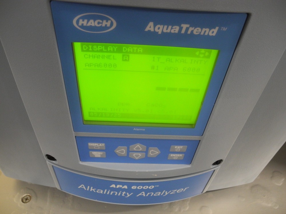 HACH APA 6000 AQUA TREND HI RANGE HARDNESS ANALYZER & ALKALINITY ANALYZER