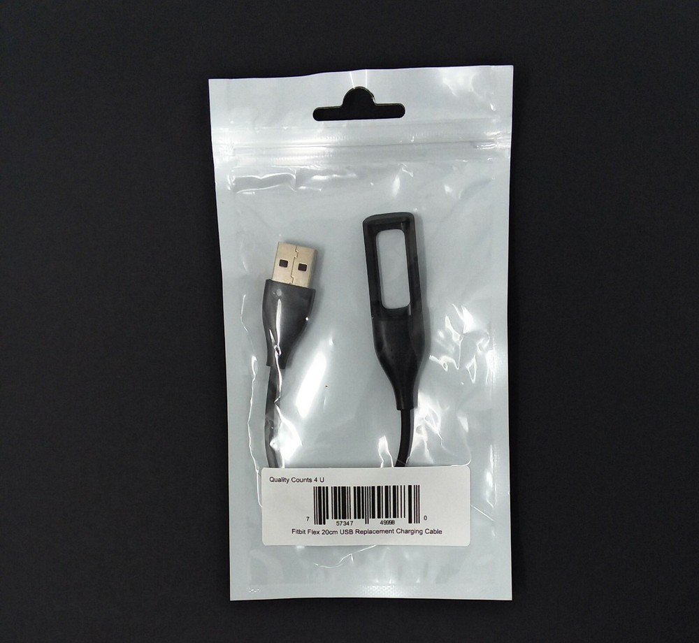 Fitbit Flex Activity Tracker Replacement USB Charging Charger Cable
