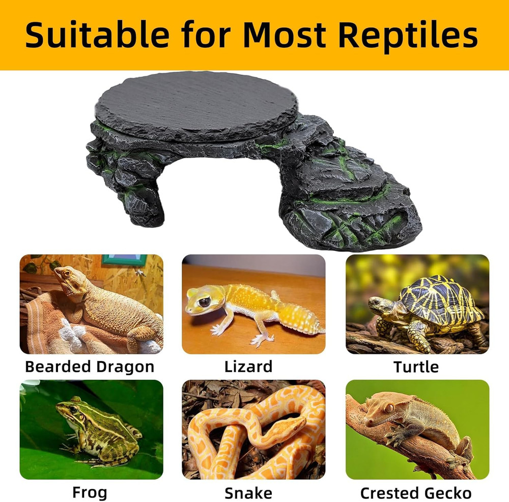 Bearded Dragon Basking Platform, Turtle Basking Platform Decorative