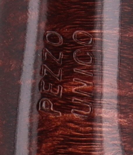Pipe Pascucci PEZZO UNICO brown smooth shape stand up cavalier