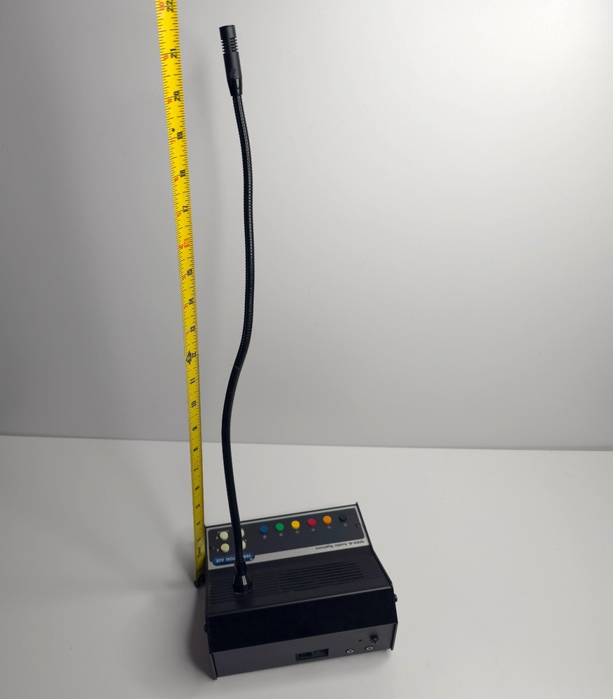 Hamilton Air Model 5001-1 Audio Console Microphone W/Speaker UNTESTED