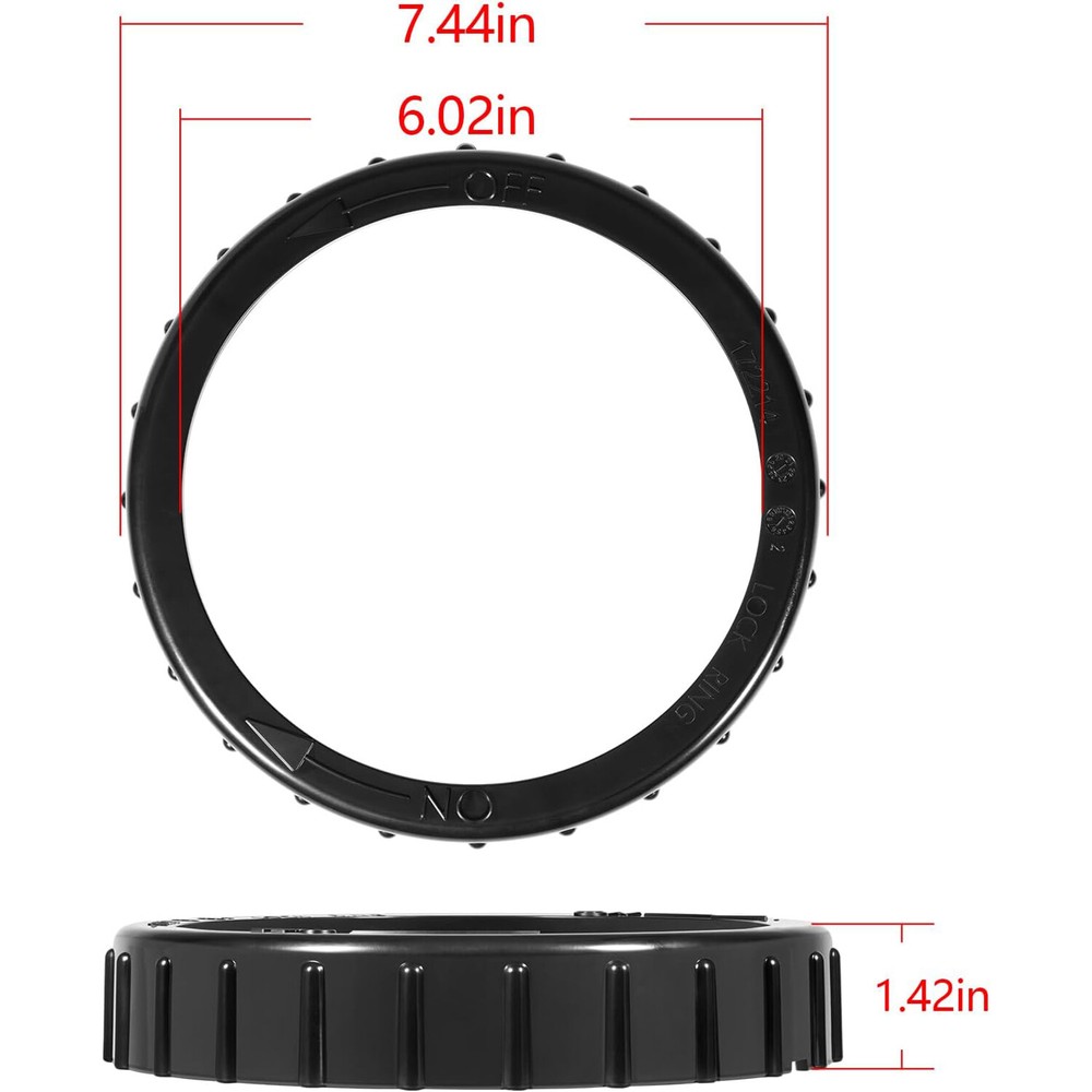 For Pentair Rainbow Inline Chlorinator HC Lock Ring R172214 172214
