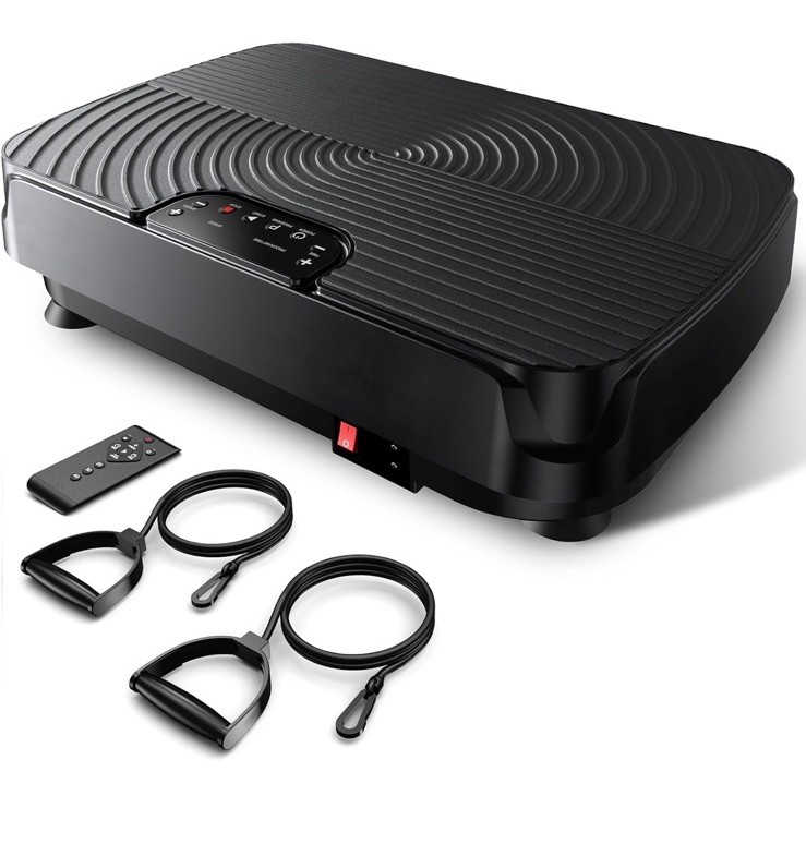 Vibration Plate Exercise Machine for Lymphatic Drainage,400Lbs C...Upgrade