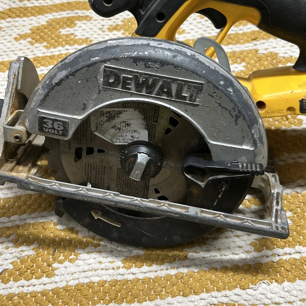 Used Dewalt 36V Cordless Circular Saw Tool *untested*