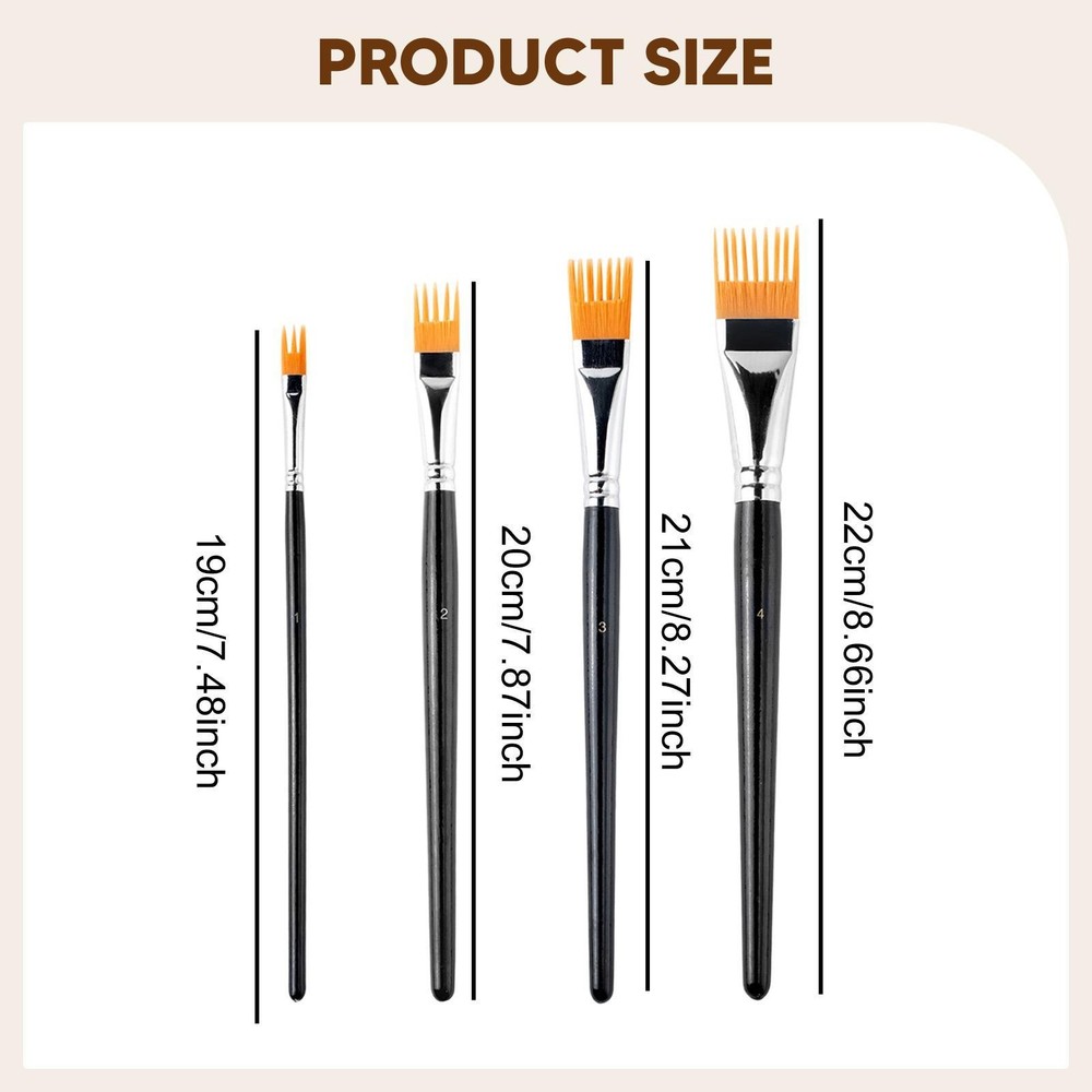 Grainer Brush Set with Comfortable Handle And Unique Texture –