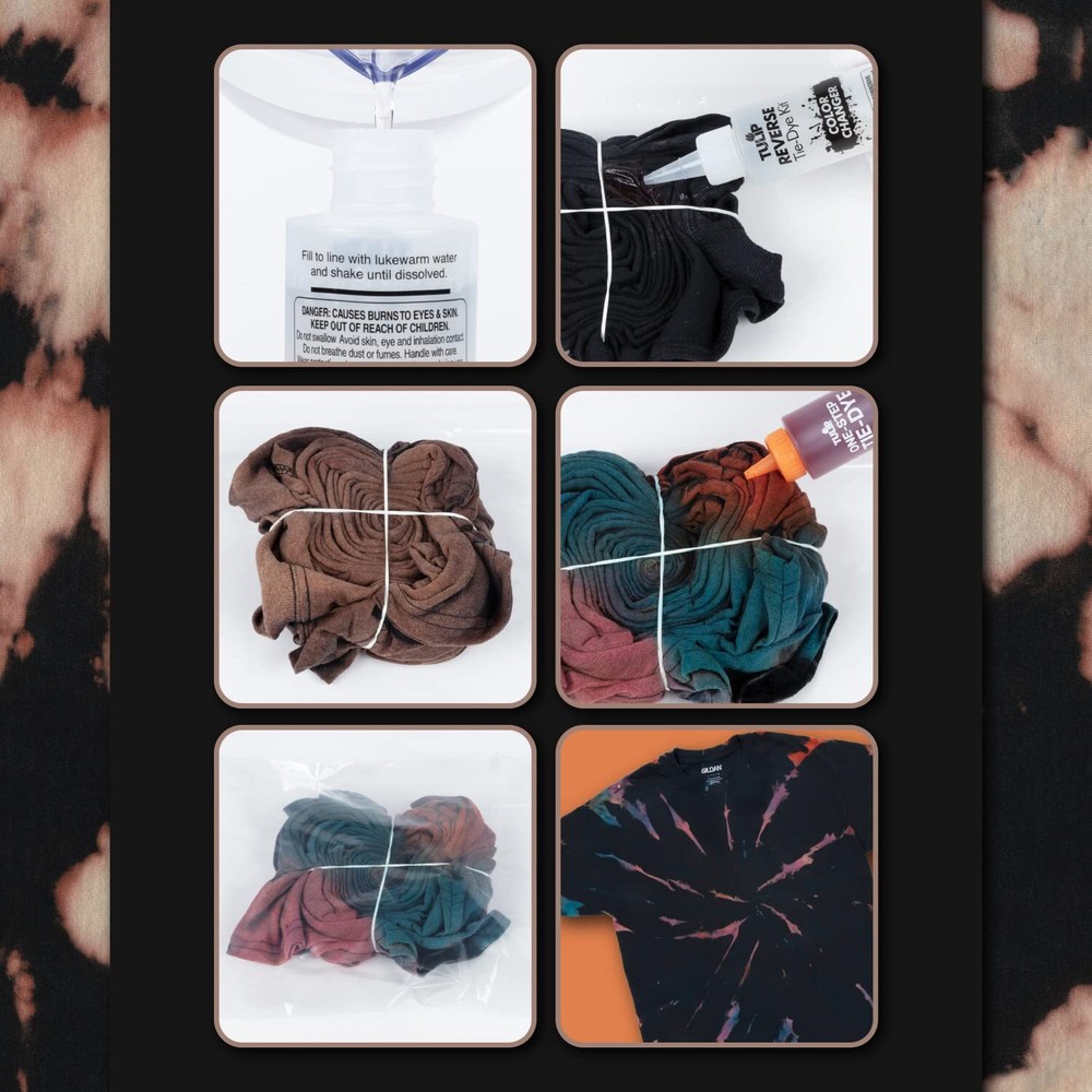 Tulip 4 Color Reverse Tie-Dye DIY Activity Kit
